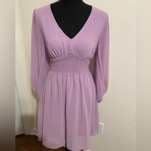 Light and flowy purple dress
